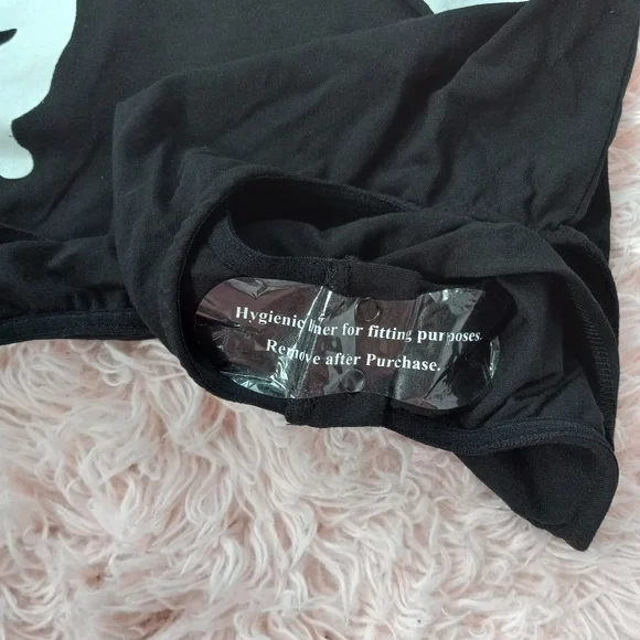 Bad To The Bone Iron Fist ribcage bodysuit! Nwt so forkin rad 🤘 - Picture 7 of 9